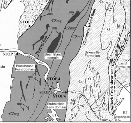 Sykesville Geological Map