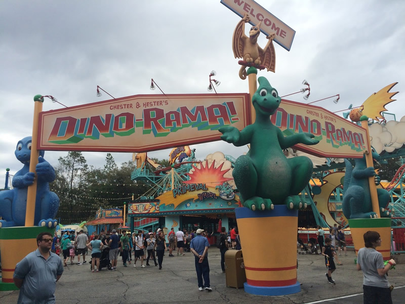 Rare Look at Repainting of Aladar Iguanodon at DINOSAUR Entrance in  Disney's Animal Kingdom