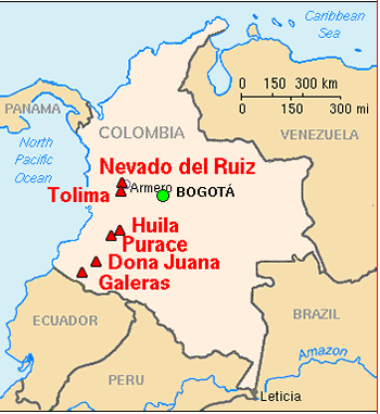 Columbian Volcanoes