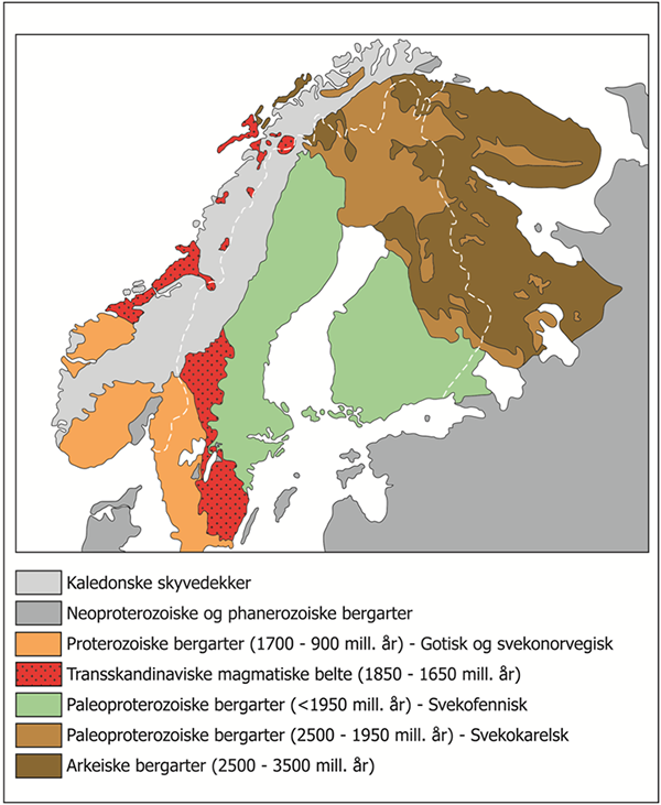 Basic Scandanavian Bedrock Geology