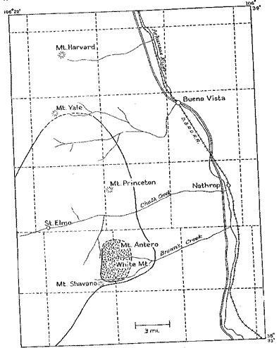 Map of aquamarine location